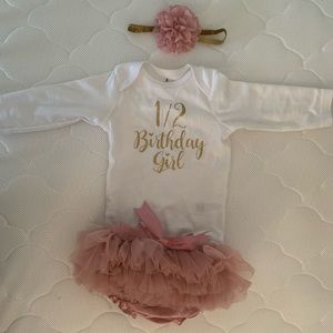 1/2 Birthday Girl Outfit